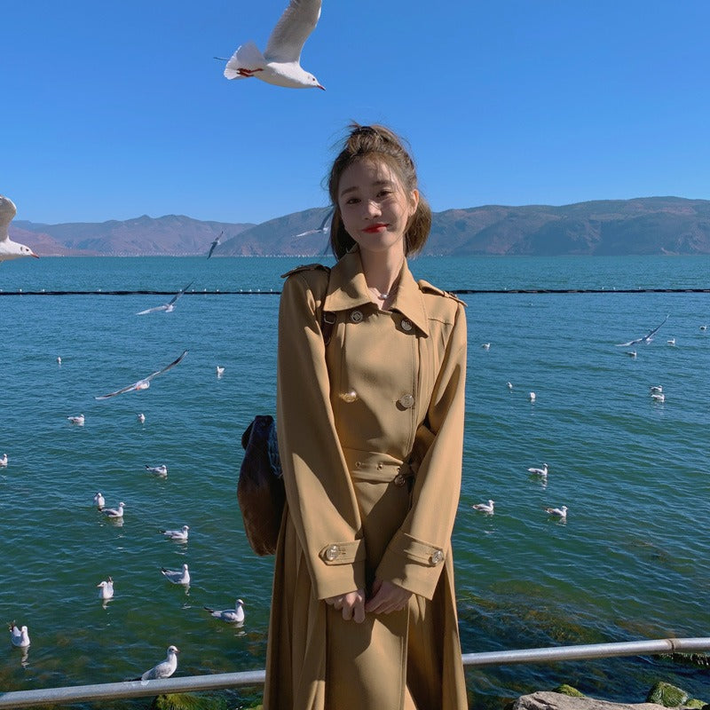 Manteau long matelassé femme doublé polaire