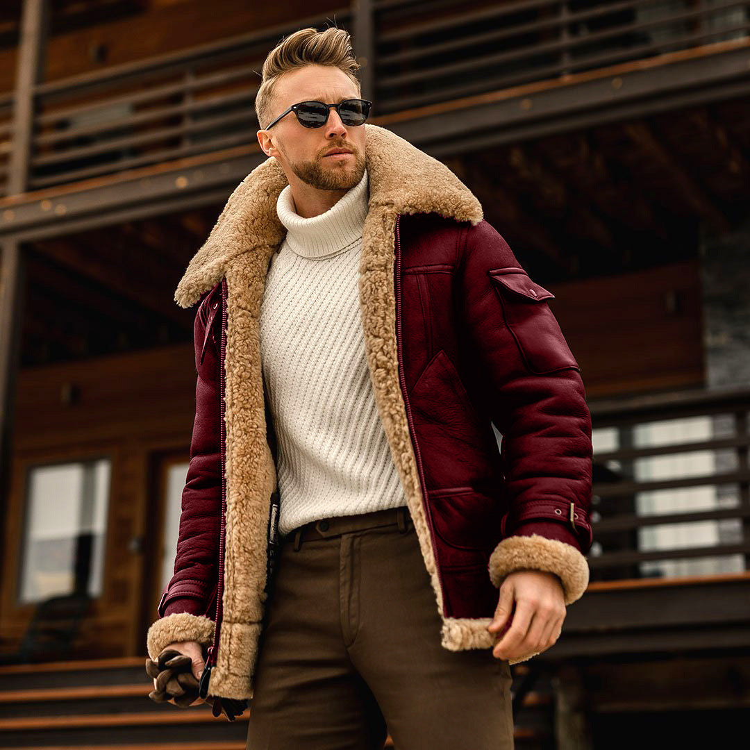VESTE AVIATOR « ALPHA WINTER » – LE CHARISME EN HIVER