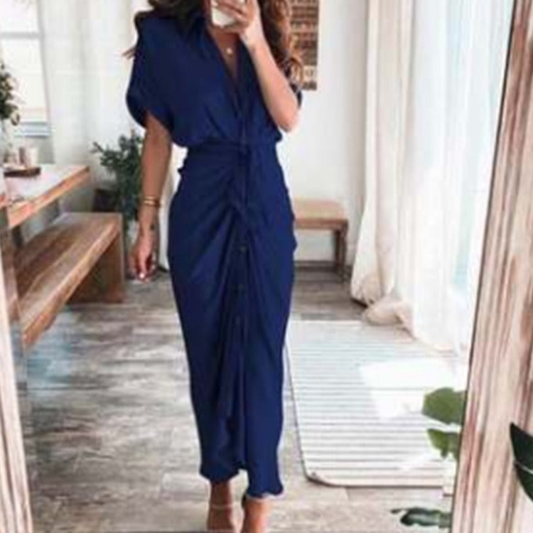 Women's Elegant Long Coat – Tailored Fit Fall/Winter Trend