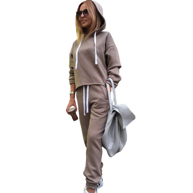 Survêtement Femme 2 Pièces – Hoodie Oversize & Jogging Douillet