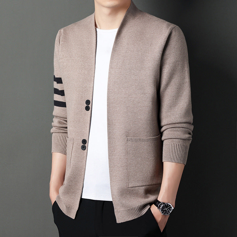 Cardigan en tricot pour homme - Style élégant et confortable