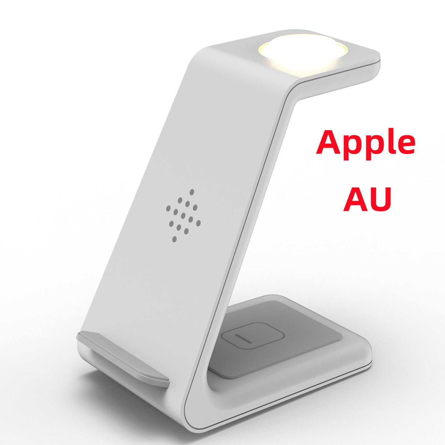 Chargeur Sans Fil 3 en 1 – Station de Chargement Rapide pour Smartphone, Montre et Écouteurs