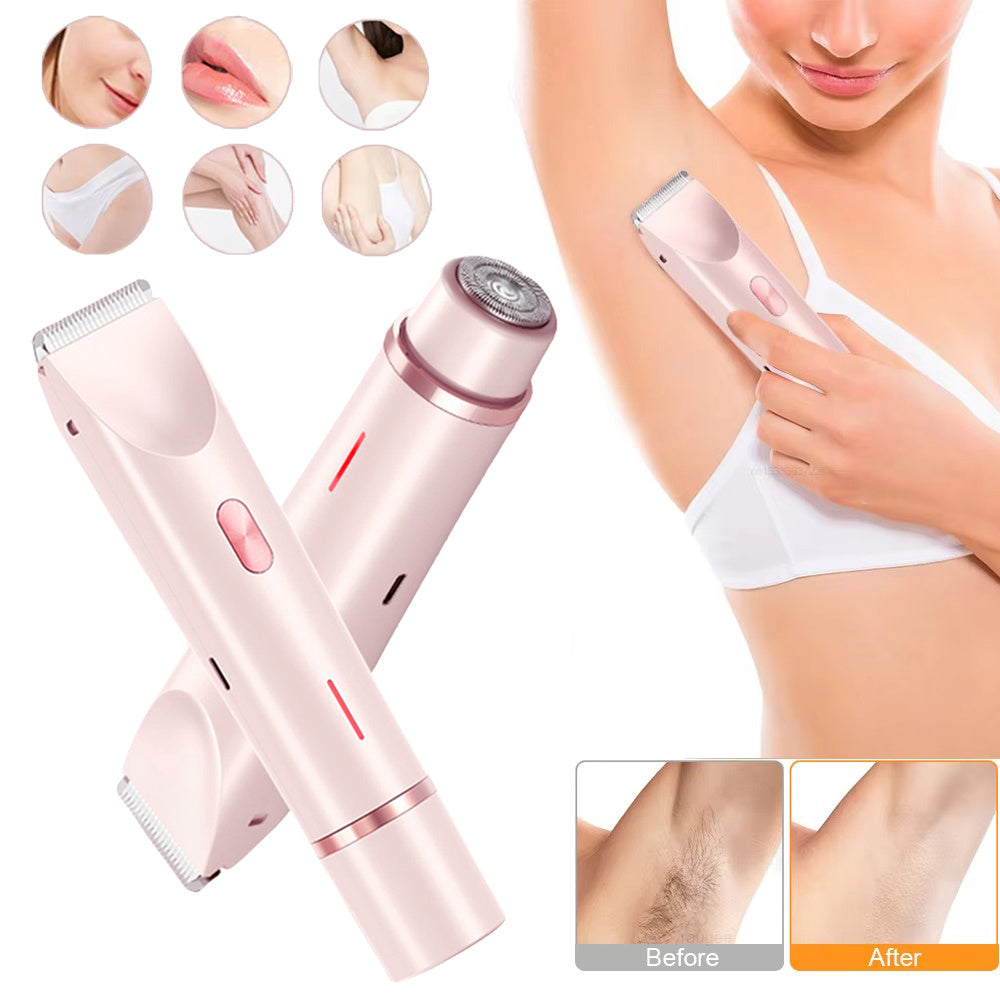 Épilateur Électrique Femme 2-en-1 – Rasage Doux & Précis