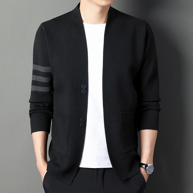 Cardigan en tricot pour homme - Style élégant et confortable