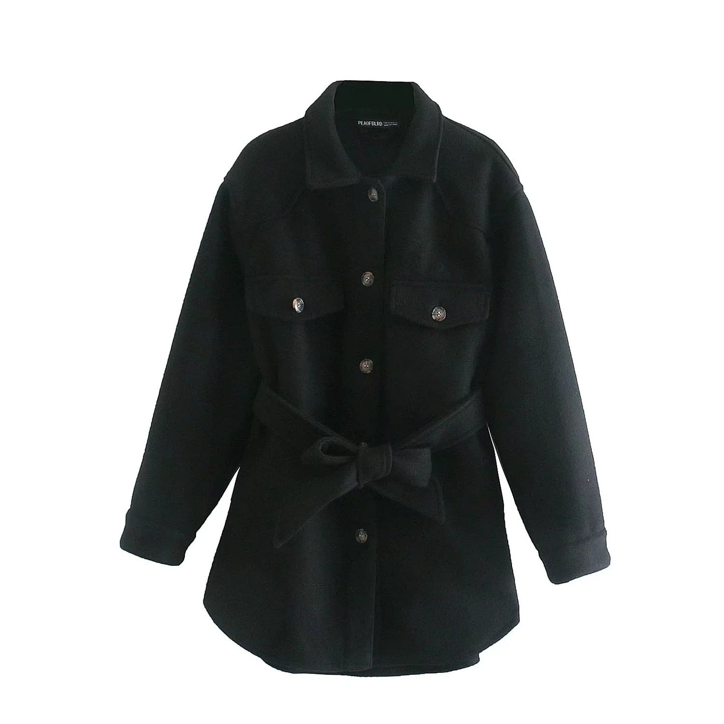 Pairs Belt Veste Ceinturée Femme – Élégance Structurée & Minimalisme Chic