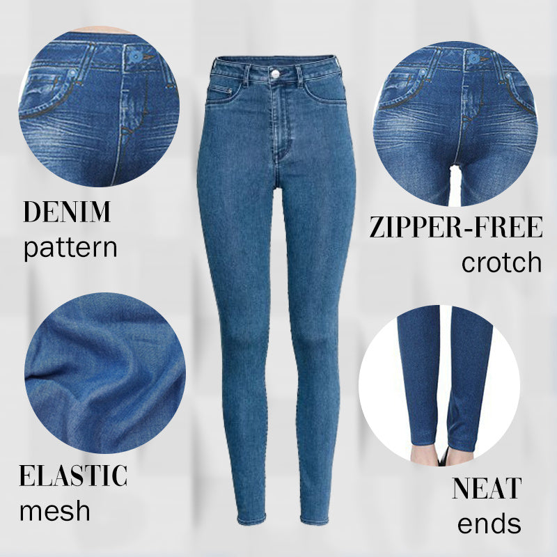 Jean Skinny Sculptant – Ultra Stretch & Taille Haute