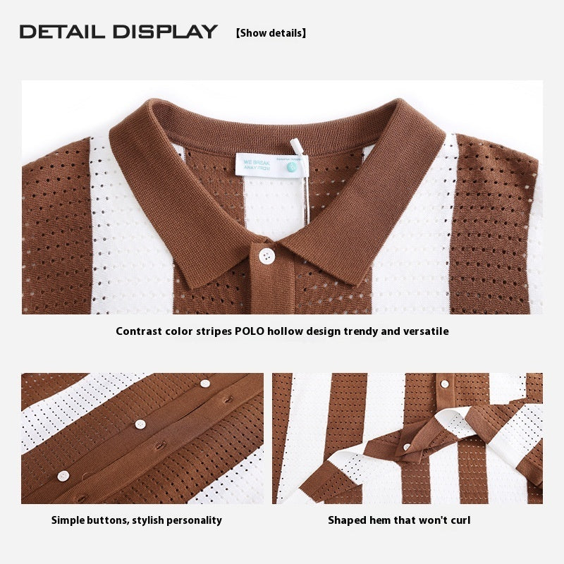 Chemise à Rayures Homme - Élégance Moderne