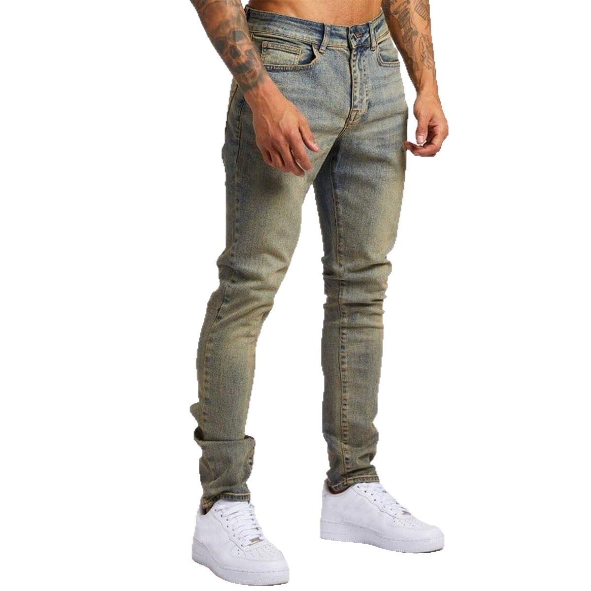 Jean Skinny Homme – Coupe Slim Sculptante | Style Urbain & Confort Max