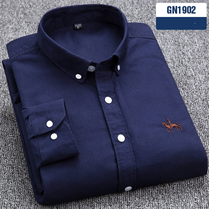 Chemise “Style Polo Club” – Rayures Élégantes Multicolores
