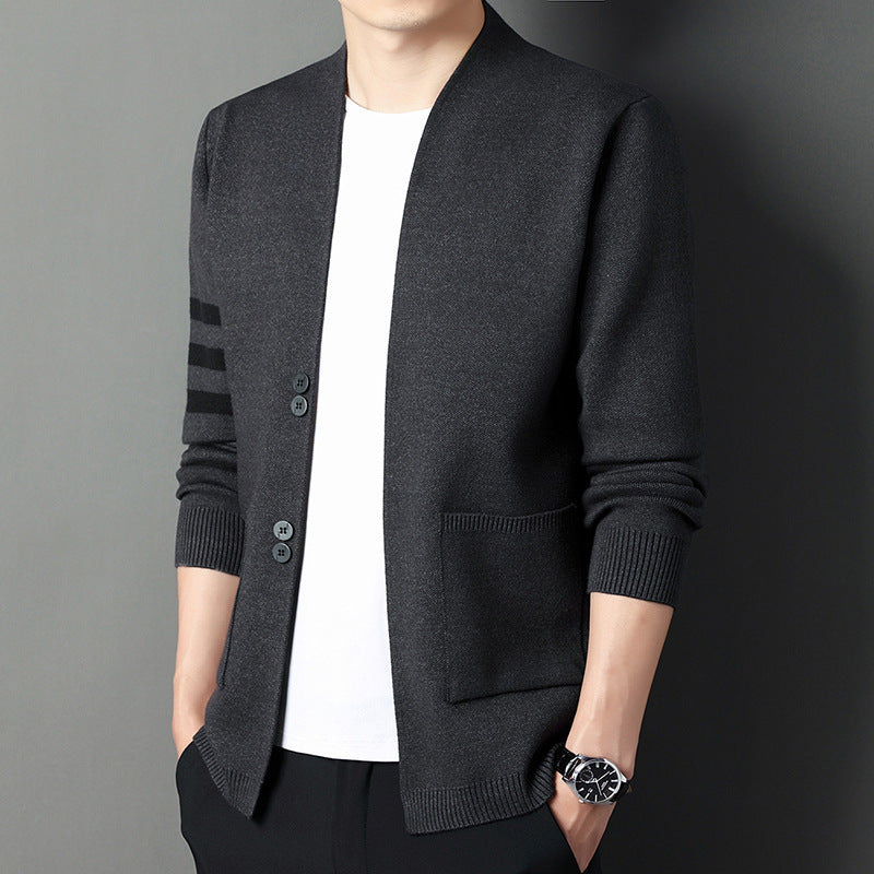 Cardigan en tricot pour homme - Style élégant et confortable