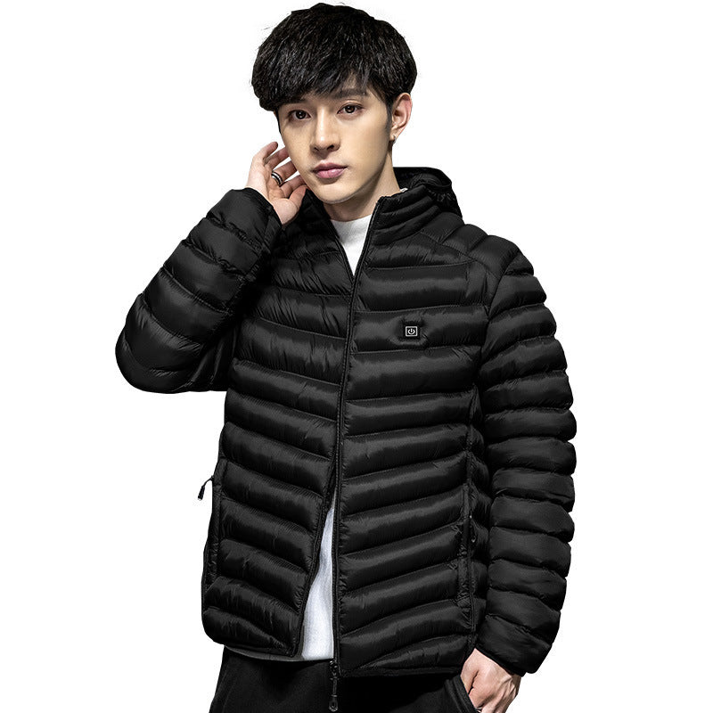 Doudoune Homme Hiver Ultra Légère & Chaude – Style Urbain avec Capuche