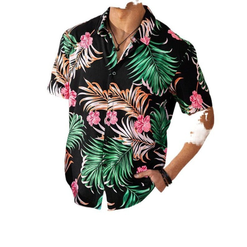 Chemise à Motifs Élégants pour Homme – Style Décontracté et Raffiné
