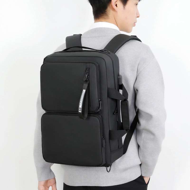 Sac à Dos Multifonction 3-en-1 – Sac Ordinateur Portable Homme & Femme – Backpack, Mallette & Sac Bandoulière