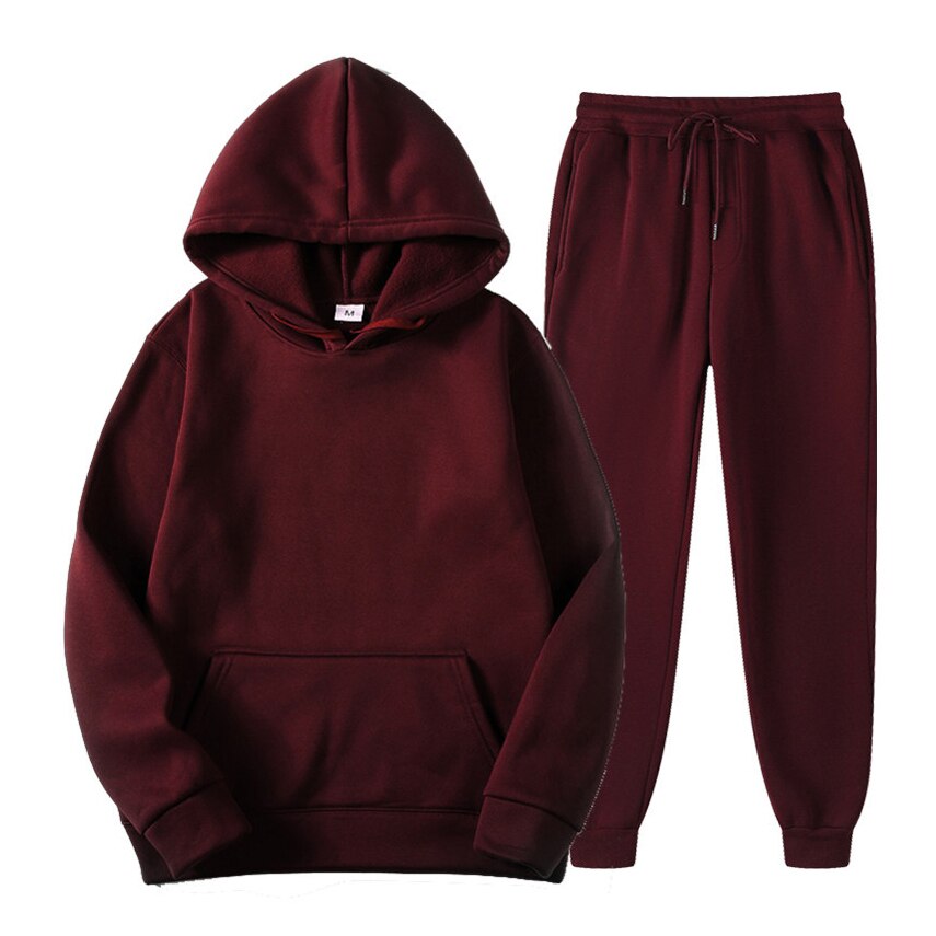 Ensemble Jogging Polaire “CosyFit” – Vert Foncé (Unisexe)