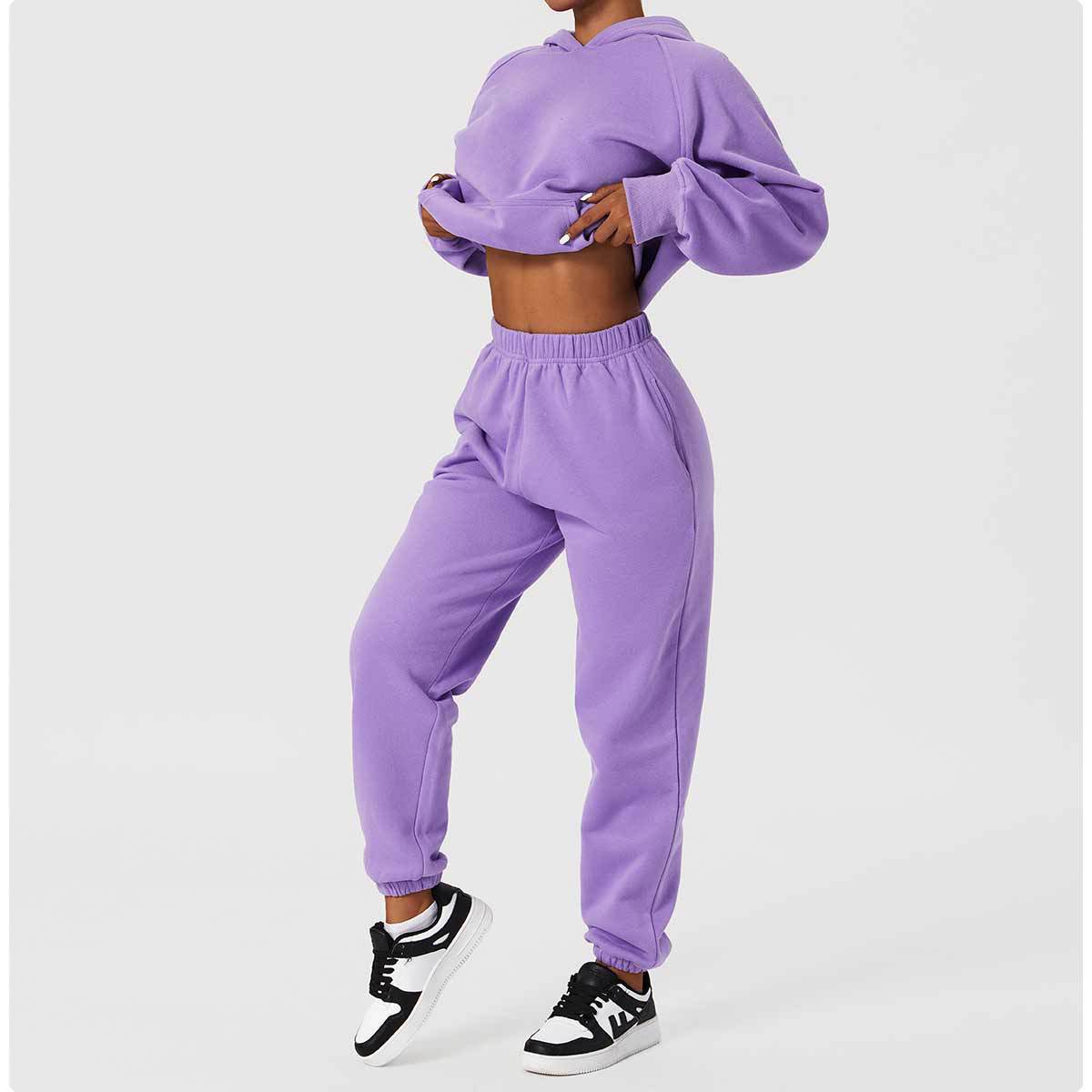 Ensemble Jogging Premium Femme – Hoodie Oversize + Pantalon Doublé Polaire