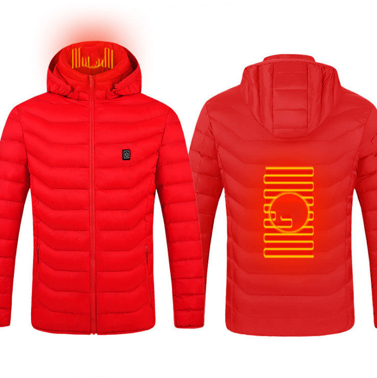 Doudoune chauffante USB – Veste thermique unisexe avec 3 niveaux de chaleur