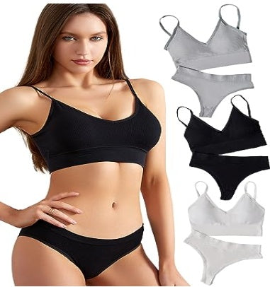 Ensemble Lingerie Confort Seamless – Soutien-gorge & Culotte Invisibles