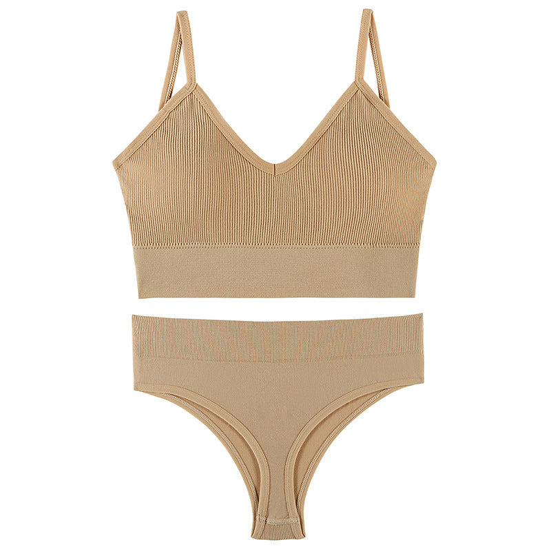 Ensemble Lingerie Confort Seamless – Soutien-gorge & Culotte Invisibles