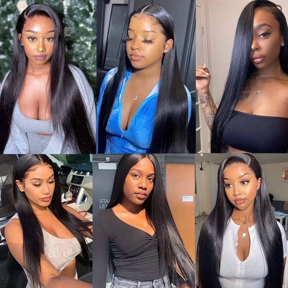 Perruque Lace Front Lisse – Baby Hair Ultra Naturel Human Hair HD Lace Wigs