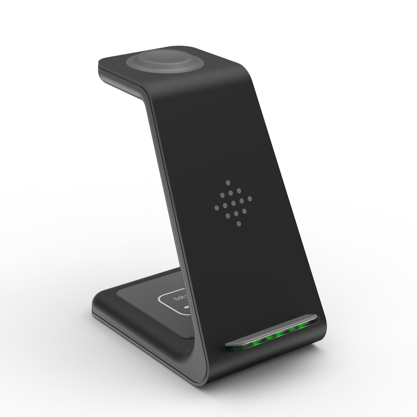 Chargeur Sans Fil 3 en 1 – Station de Chargement Rapide pour Smartphone, Montre et Écouteurs