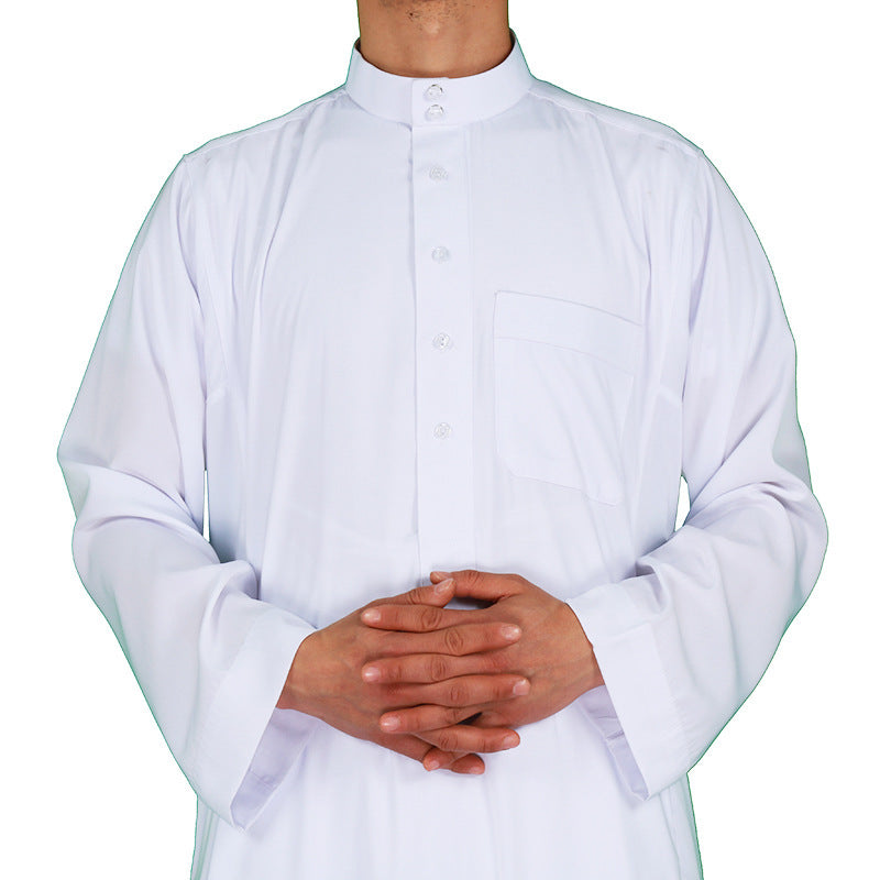 Qamis Homme Moderne – Coupe Droite & Élégante, 6 Coloris Tendance