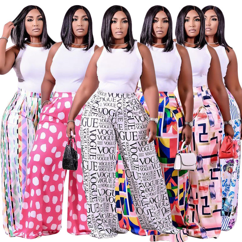 Pantalon Palazzo “Vibe Urbaine” – Taille Haute & Ultra Confort