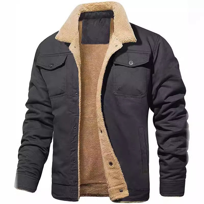 Veste Homme Sherpa – Chaude, Robuste et Stylée pour l’Hiver