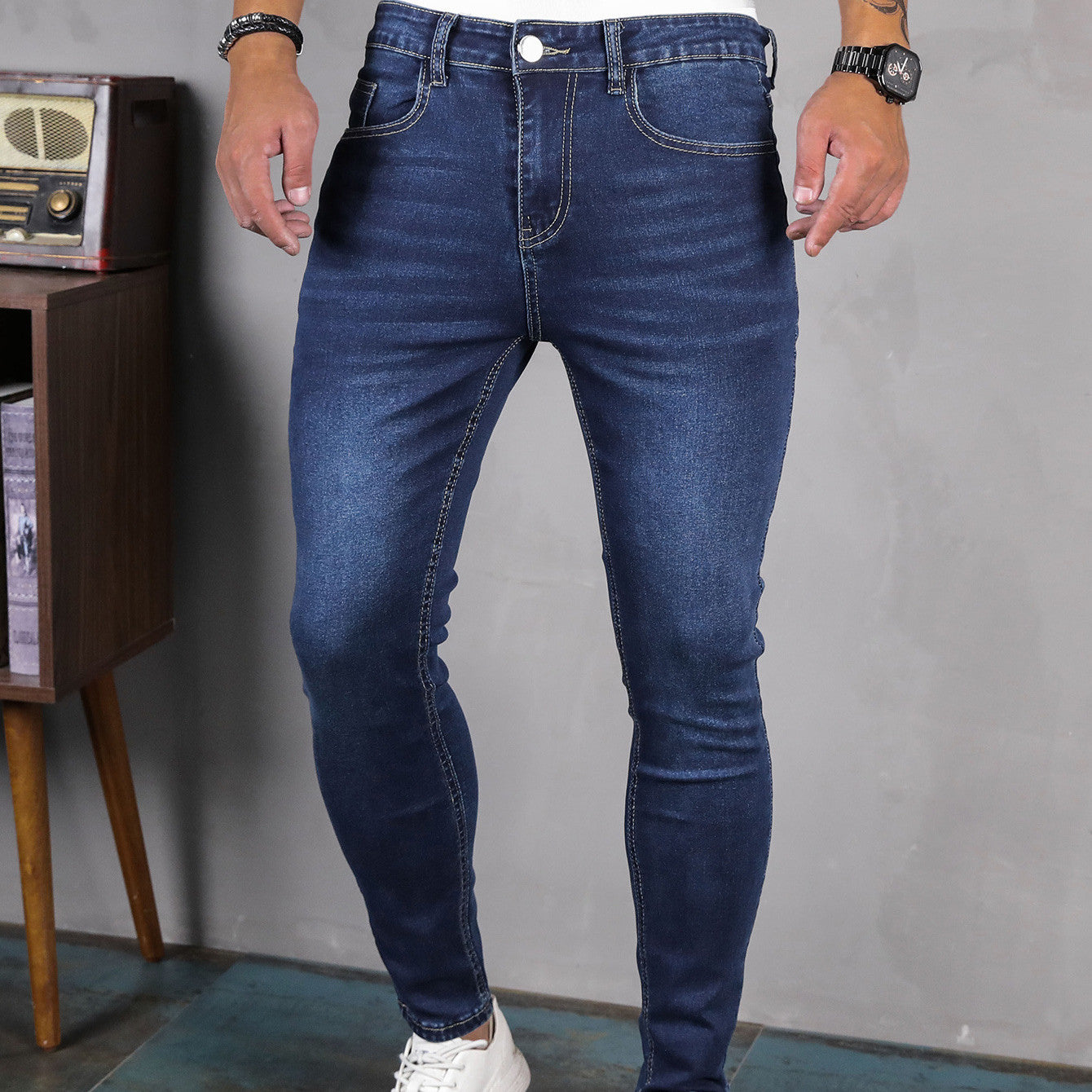 Jean Slim Fit Homme – Confort & Style