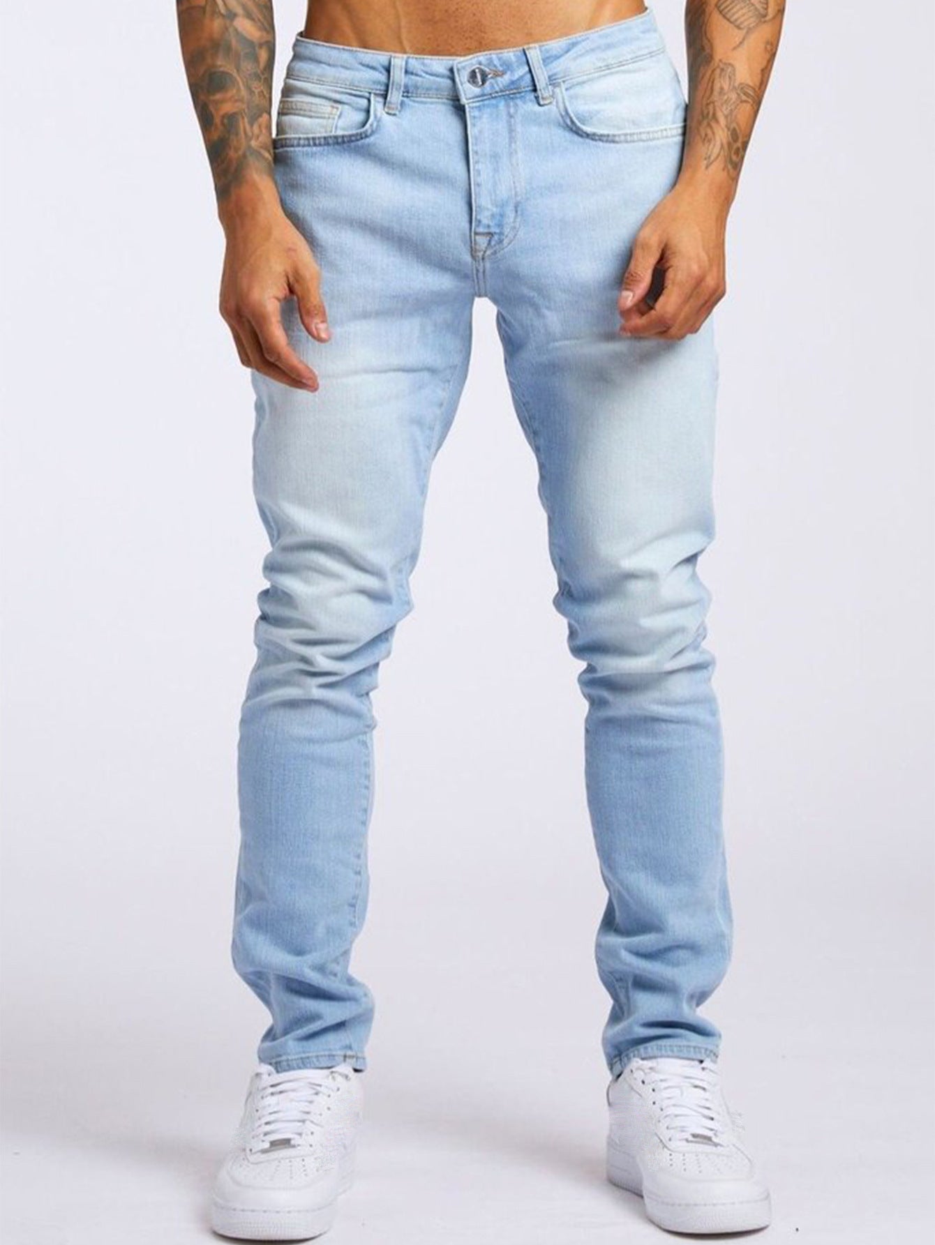 Jean Skinny Homme – Coupe Slim Sculptante | Style Urbain & Confort Max