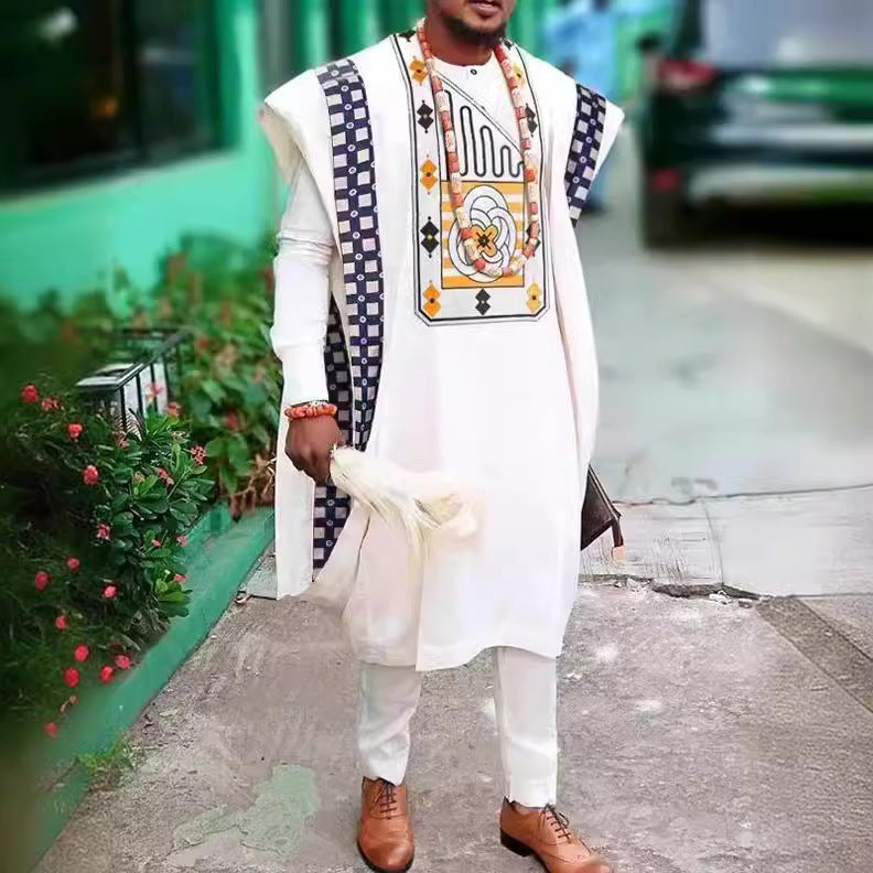 Tenue Africaine Royale Homme | Élégance Traditionnelle & Style Prestige