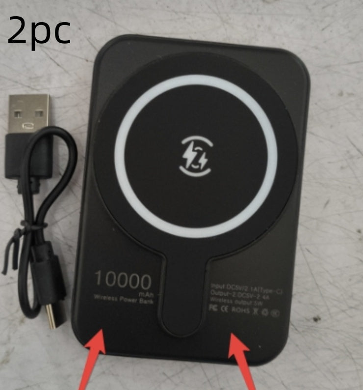Power Bank Magnétique Sans Fil – Recharge Instantanée & Pratique