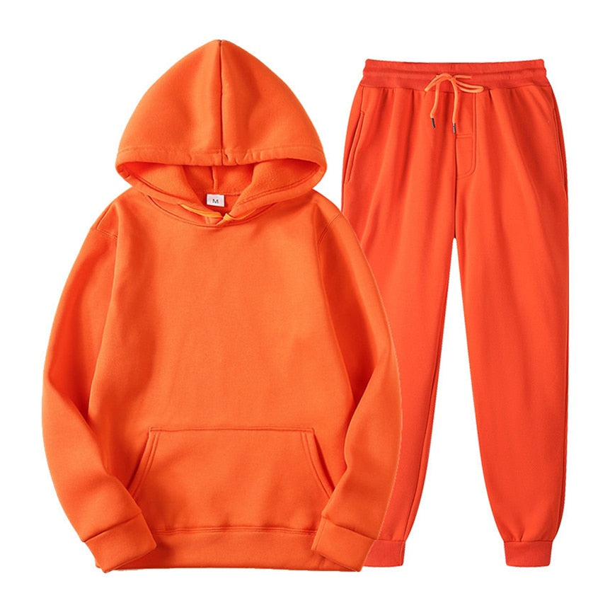 Ensemble Jogging Polaire “CosyFit” – Vert Foncé (Unisexe)