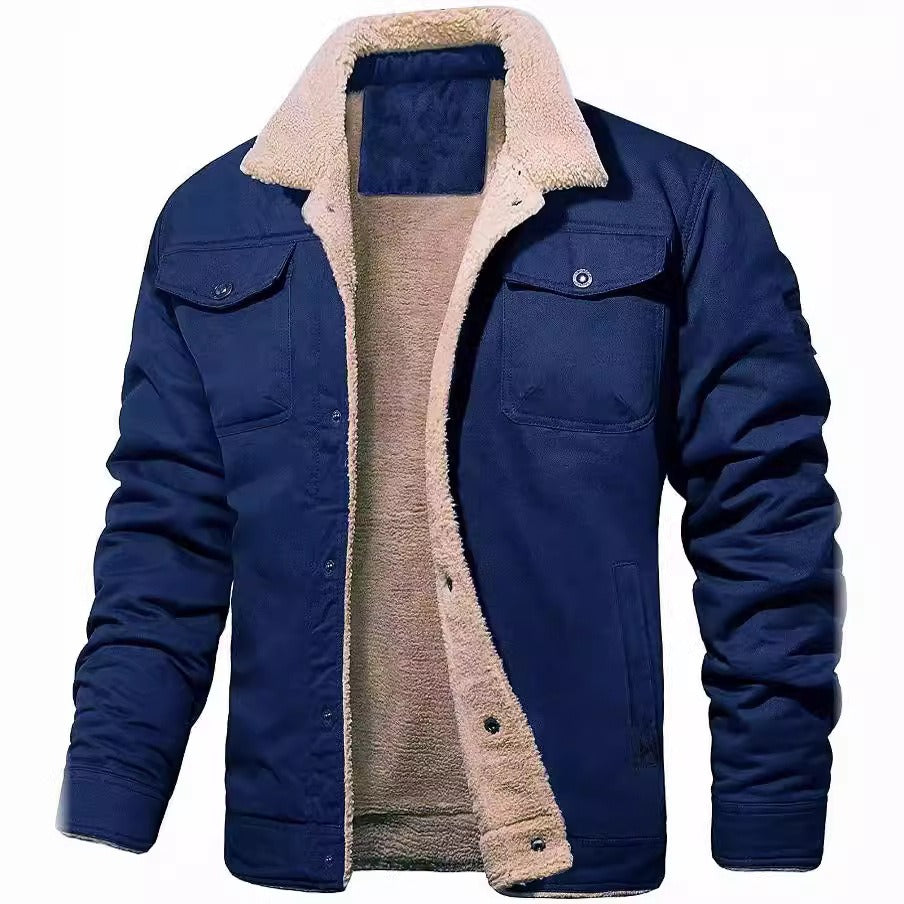 Veste Homme Sherpa – Chaude, Robuste et Stylée pour l’Hiver