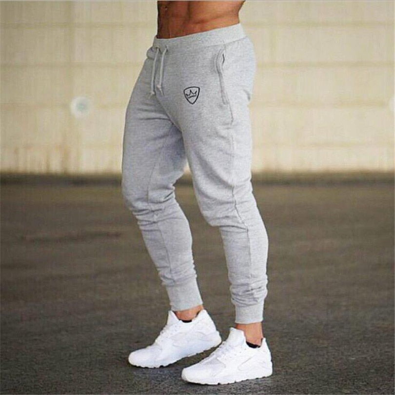 Jogging Slim Fit Homme – Confort & Style Urbain | Noir & Gris