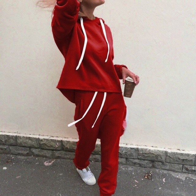 Survêtement Femme 2 Pièces – Hoodie Oversize & Jogging Douillet
