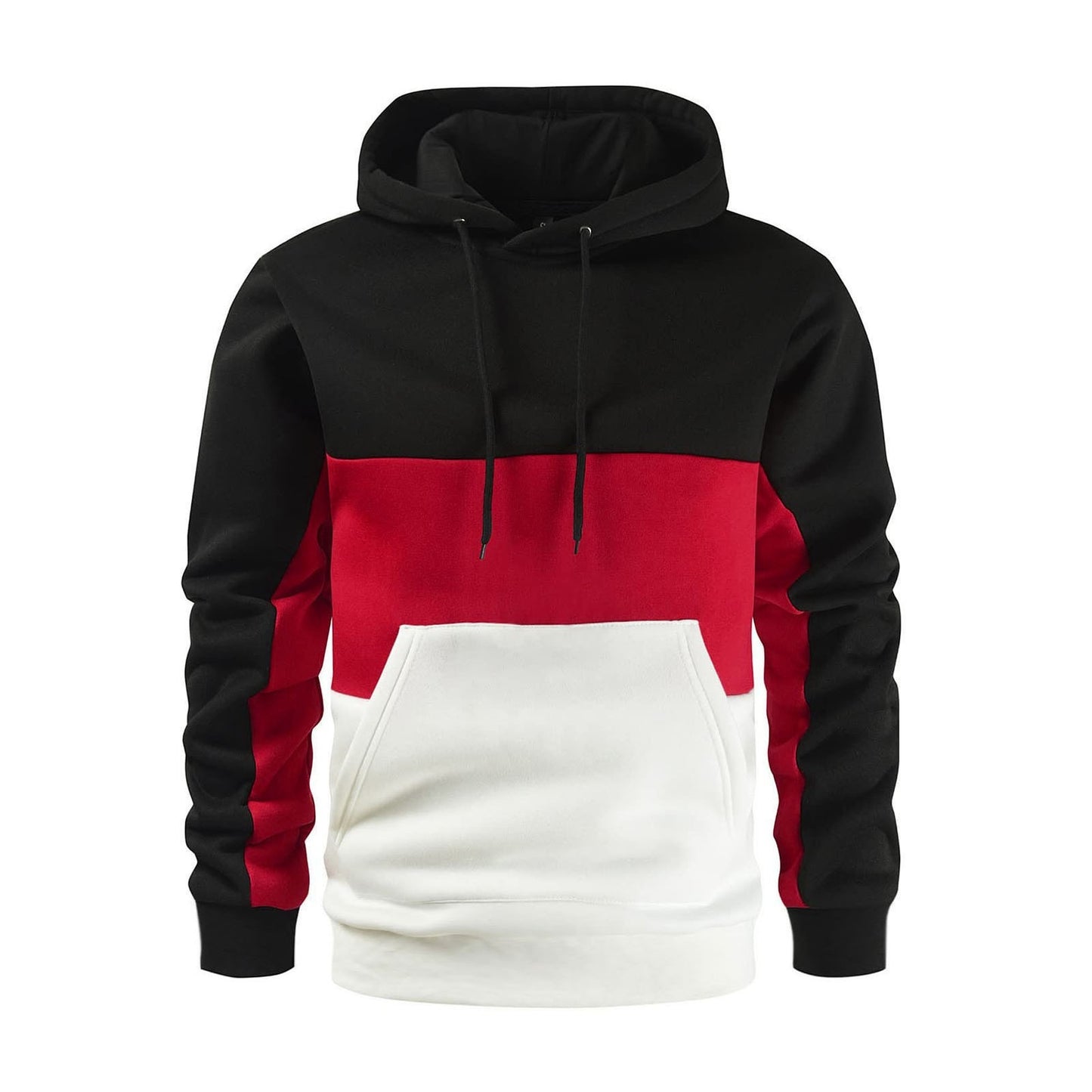Hoodie Homme Premium Tricolore – Élégance Urbaine & Confort Absolu