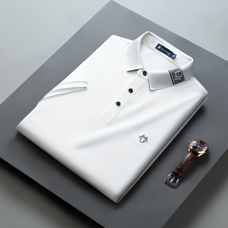 Polo Blanc Premium “Signature Élégance” – Coupe Classique Chic