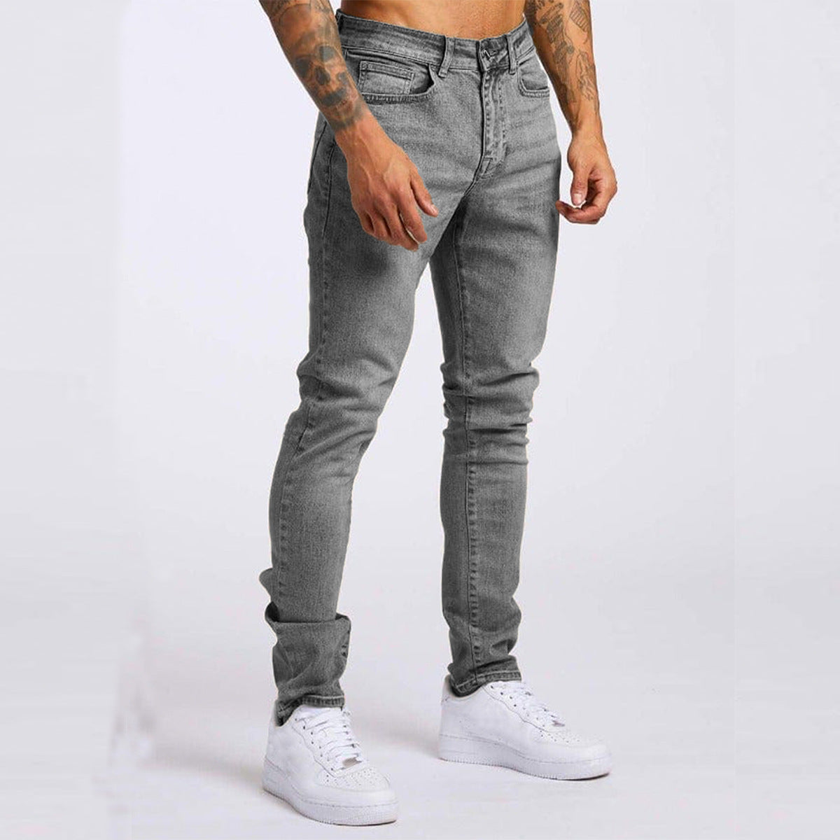 Jean Skinny Homme – Coupe Slim Sculptante | Style Urbain & Confort Max