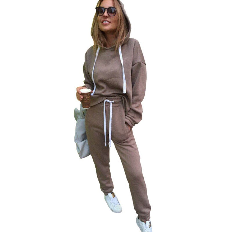 Survêtement Femme 2 Pièces – Hoodie Oversize & Jogging Douillet