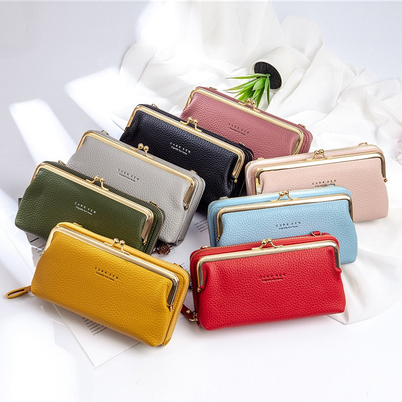 Sac-Portefeuille Femme Élégant CARRKEN – Format Compact & Multi-Poche