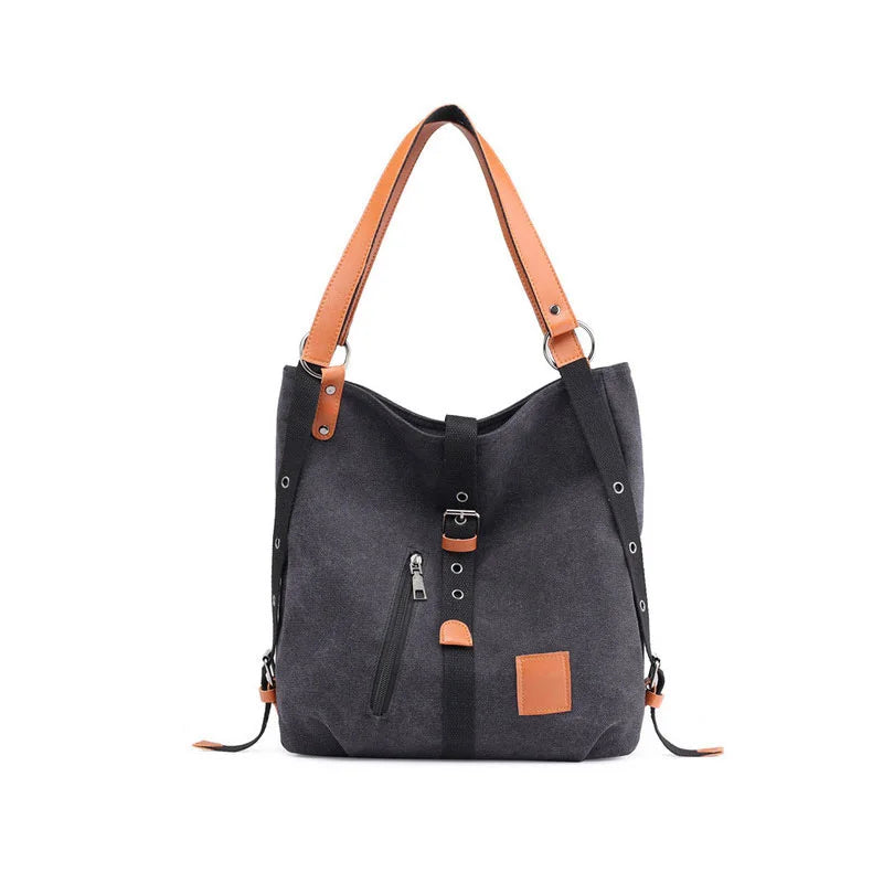 Sac à Dos Femme Multifonction en Toile – Grande Capacité Études & Voyages