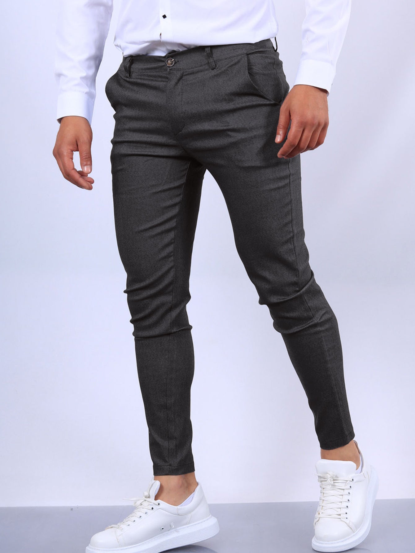 Pantalon Slim Fit Homme – Style Chic & Confort au Quotidien