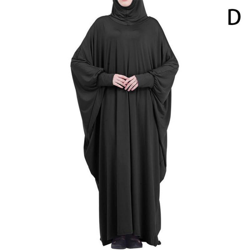 Jilbab Femme 2 pièces – Khimar long + Abaya ample | Tissu léger & couvrant | Disponible en plusieurs couleurs