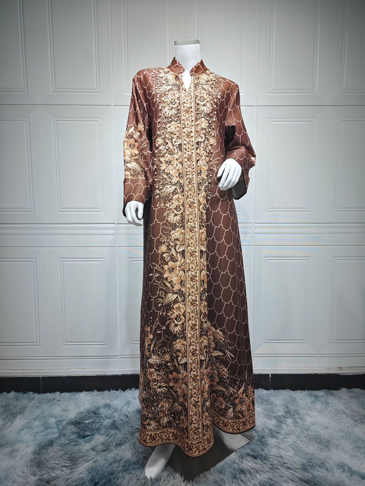 Robe Caftan Chic Pailletée - Look Oriental Glamour | Soirée, Mariage, TikTok Mode
