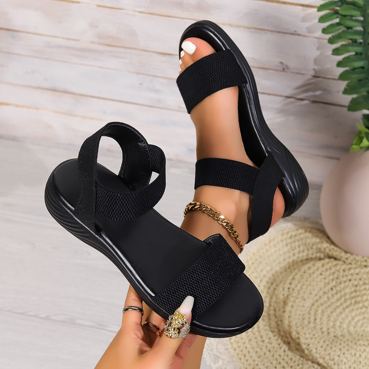 Sandales Confort Femme – Légères, Souples & Élégantes