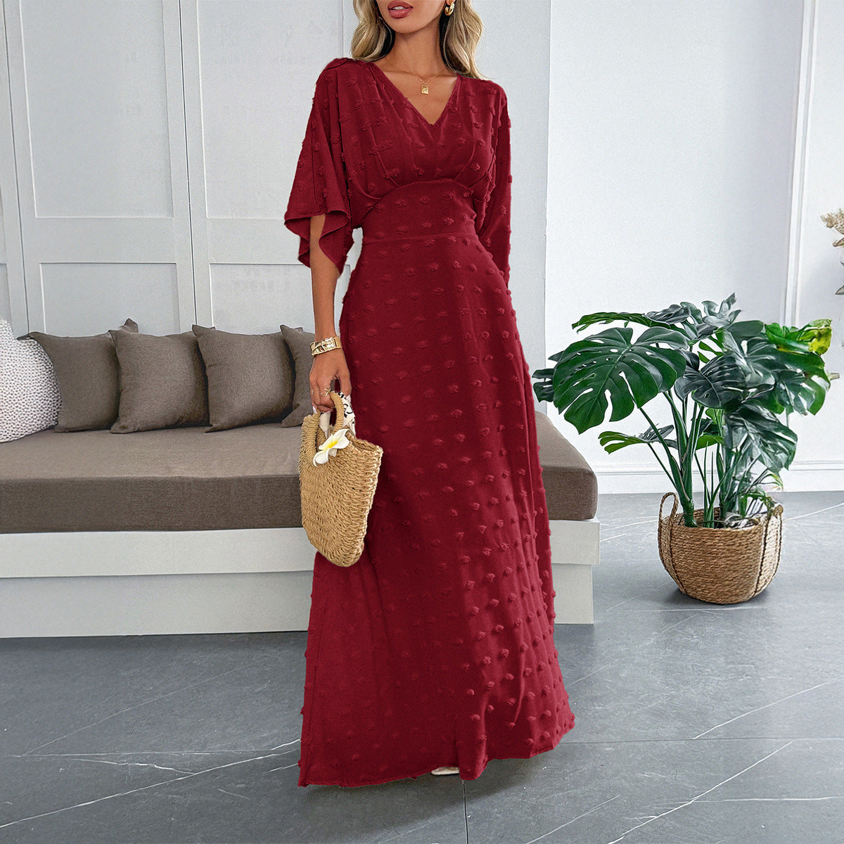 Robe Longue Élégante – Chic & Intemporelle