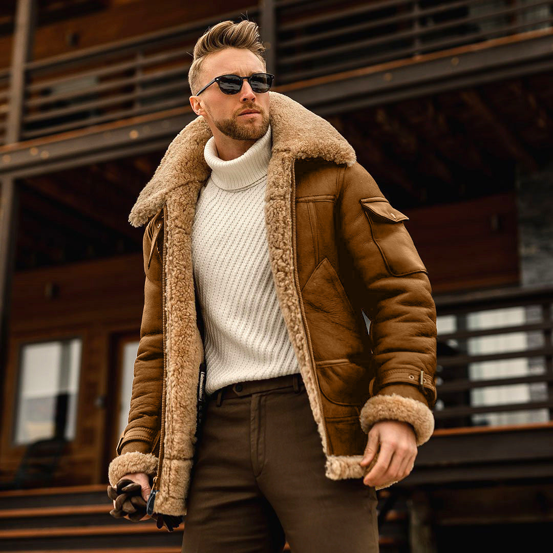 VESTE AVIATOR « ALPHA WINTER » – LE CHARISME EN HIVER