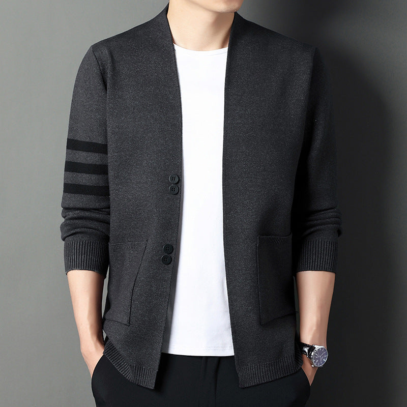 Cardigan en tricot pour homme - Style élégant et confortable