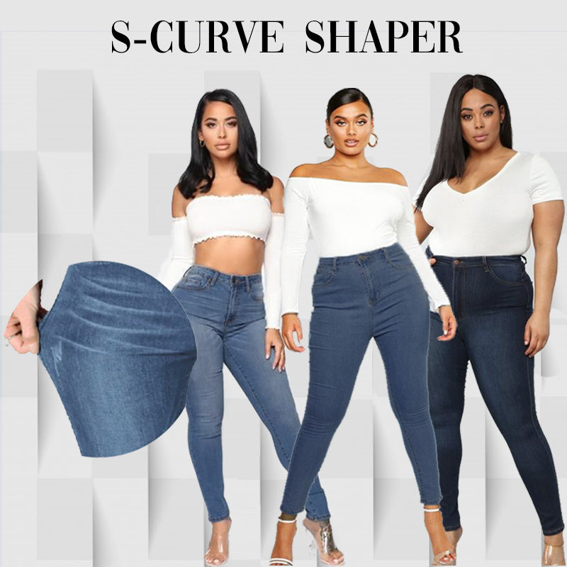 Jean Skinny Sculptant – Ultra Stretch & Taille Haute