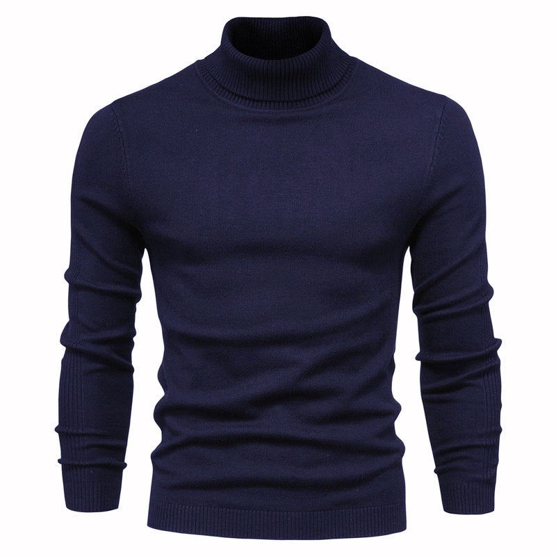 Pull Col Roulé Homme – Style Élégant & Confort Absolu